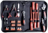 Br&uuml;der Mannesmann Werkzeuge Werkzeugset Elektronik-Tool-Kit, in