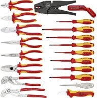 Knipex Werkzeugkoffer Knipex 00 21 20 Elektriker Werkzeugkoffer best&uuml;ckt...
