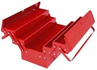 KS Tools Werkzeugkoffer Werkzeugkiste Metall, 5 F&auml;cher, 420mm (999.0120)