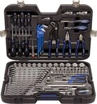PROJAHN Werkzeugkoffer Industrie-Werkzeugkoffer Universal metrisch 6-kant 122-tlg.