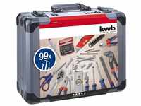 kwb Werkzeugset Werkzeug Koffer inkl. 99-tlg. hochwertigem Werkzeug-Set,...