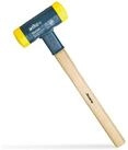Wiha Gummihammer Schonhammer (02097), r&uuml;ckschlagfrei, Hickory-Holzstiel,