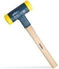 Wiha Gummihammer Schonhammer (02098), r&uuml;ckschlagfrei, Hickory-Holzstiel,