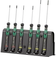 Wera Schraubendreher Wera 2035/6 A Elektroniker-Schraubendrehersatz + Rack -...