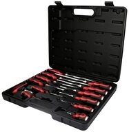 KS Tools Schraubendreher ERGOTORQUE&reg;max Schlagkappen-Schraubendreher-Satz,...