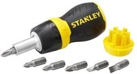 STANLEY Bit-Schraubendreher Bitschraubendreher Bits+Ratsche 0-66-358