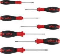 Wiha Schraubendreher Schraubendreher Set SoftFinish&reg; TORX&reg; 7-tlg 01299,