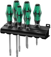 Wera Schraubendreher 335 SK/6 Schlitz/Kreuzschlitz-PH Schraubendreher-Satz 6tlg