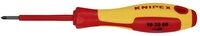 Knipex Schraubendreher Knipex 98 25 00 VDE Kreuzschlitz-Schraubendreher PZ 0