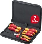 Wiha Schraubendreher (33969) - 7 tlg., 7-teilig, inkl. Seitenschneider und