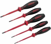 Cimco Schraubendreher, Set VDE-Elektriker, SLIM