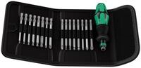 Wera Bit-Set Kraftform Kompakt 60 KK 05059294001, Mehrkomponentengriff,