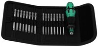 Wera Bit-Set Wera Kraftform Kompakt 60 05051042001 Bit-Set 17teilig Schlitz,...