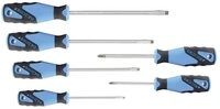 Gedore Schraubendreher 3K-Schraubendreher-Set 6tlg. Schlitz/Kreuzschlitz...