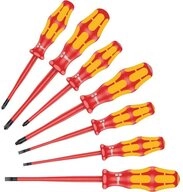 Wera Schraubendreher 160 Iss/7, (Set, 7 St), f&uuml;r Spannungen bis 1000 Volt,