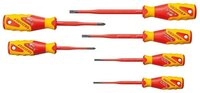 Gedore Schraubendreher VDE-Schraubendreher-Satz SLIM DRIVE, 6-tlg 2928728