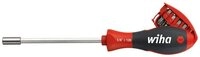 Wiha Bit-Set Schraubendreher mit Bit Magazin, magnetisch, mit 8 Torx-Bits T6-T40