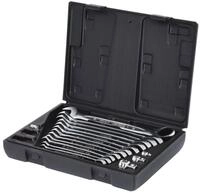 KS Tools Ratschenringschl&uuml;ssel GEARplus (16 St), Ratschenringmaulschl&uuml;ssel-Satz,