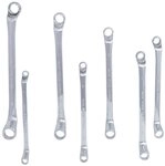 KS Tools Ringschl&uuml;ssel CHROMEplus (7 St), DoppelSatz, 7-teilig