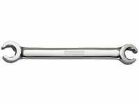 KS Tools CHROMEplus Offener Doppel-Ringschlüssel, abgewinkelt (518.0503)
