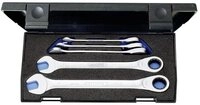 Gedore Ringschl&uuml;ssel Maul-Ratschenschl&uuml;ssel-Set 5tlg. 8-19 mm 2297434