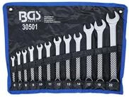 BGS Gabel- und Ringschl&uuml;ssel BGS Maul-Ringschl&uuml;ssel-Satz SW 6 - 22 mm 12tlg. -
