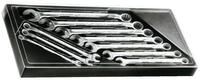Stahlwille Maulschl&uuml;ssel (10 St), Ringmaulschl&uuml;ssel-Satz DIN3113B 8-19 mm