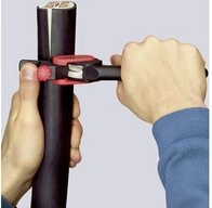 Knipex Kabelmesser Knipex 16 40 150 Au&szlig;enmantelschneider Geeignet f&uuml;r...