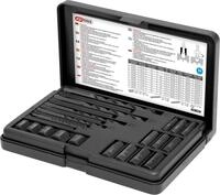 KS Tools Bohrlehre KS Tools Gewindeausdreh-Satz, 25-tlg.