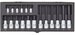 PROXXON INDUSTRIAL Steckschl&uuml;ssel Proxxon Steckschl&uuml;sselsatz "Hex", 1/4" +...
