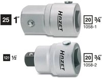 HAZET Steckschl&uuml;ssel HAZET Reduzierst&uuml;ck 1058-2 Vierkant hohl 20 mm (3/4 Zoll)