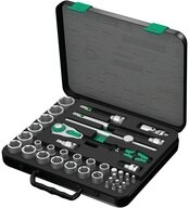Wera Steckschl&uuml;ssel Wera 8100 SC 4 Zyklop Steckschl&uuml;sselsatz z&ouml;llig 1/2"...