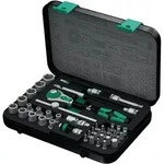 Wera Ratsche 8100 SA 2 Zyklop (Set, 42 St., 42-tlg), mit schwenkbarem,...
