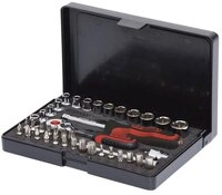 KS Tools Steckschl&uuml;ssel 1/4&Prime; CHROMEplus Steckschl&uuml;ssel-Satz, 40-tlg 918.0640