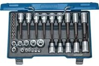 Gedore Steckschl&uuml;ssel GEDORE 6129440 Steckschl&uuml;sselsatz 19 TX 20 34-teilig...