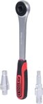 KS Tools Ratsche Gas-Stufenschl&uuml;ssel-Satz 3/8"-1", 3-tlg (130.3500)
