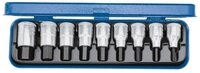 Gedore Steckschl&uuml;ssel Schraubendreher-Satz 1/2&Prime; 9tlg. Innen-6-kt 5-17mm...