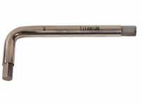 KS Tools Stiftschlüssel TITANplus, Winkelstiftschlüssel Innensechskant, 6 mm