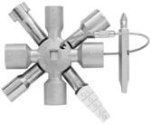 Knipex Schaltschrankschl&uuml;ssel KNIPEX 00 11 01 TwinKey&reg;...