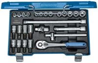 Gedore Steckschl&uuml;ssel (25 St), Garnitur 3/8" 26tlg. 30 IMU-10