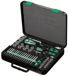 Wera Steckschl&uuml;ssel 43tlg. -Kn. 1/4&Prime;+1/2&Prime; 05160785001