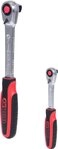 KS Tools Ratsche SlimPOWER Umschaltknarren-Satz, 2-tlg 1/4"+1/2" (920.0002)