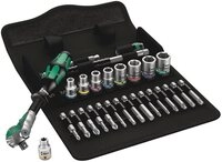 Wera Steckschl&uuml;ssel Speed-Knarrensatz, 1/4&Prime;-Antrieb, z&ouml;llig, 28-teilig