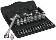Wera Ratschenringschl&uuml;ssel Wera 8100 SA 10 Zyklop Metal-Knarrensatz, z&ouml;llig