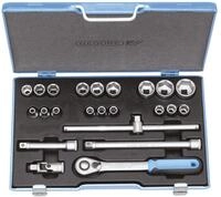 Gedore Steckschl&uuml;ssel (23 St), Garnitur 1/2" 23tlg. 19 EMU-20