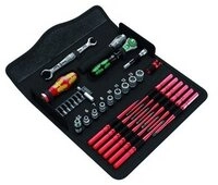 Wera Werkzeugset Kraftform Kompakt W1 Wartung, (Set, 35 tlg), inkl. robuste...