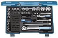 Gedore Steckschl&uuml;ssel (81 St), Garnitur 1/4"+1/2" 81teilig 19 V20U-20