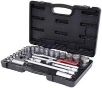 KS Tools Bit- und Steckschl&uuml;sselset KS TOOLS 1/2" Steckschl&uuml;ssel-Satz 28tlg. -