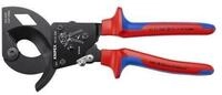 Knipex Seitenschneider KNIPEX 95 31 250 Kabelschneider (Ratschenprinzip) mit