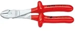 Knipex Seitenschneider KNIPEX 74 07 250 Kraft-Seitenschneider tauchisoliert,
